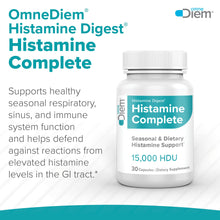 Histamine Complete - Histamine Digest Seasonal Support & Dietary Histamine Support 30 Caps - 3 Pack