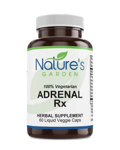 Adrenal RX  - 60 Liquid Veggie Caps with Eleuthero & Ashwagandha