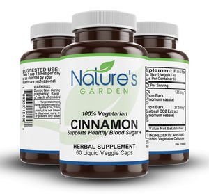 Cinnamon   - 60 Liquid Veggie Caps