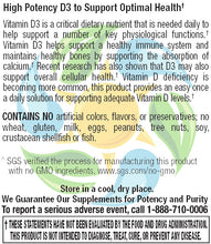 Vitamin D3 10,000 IU Softgel 90 Count