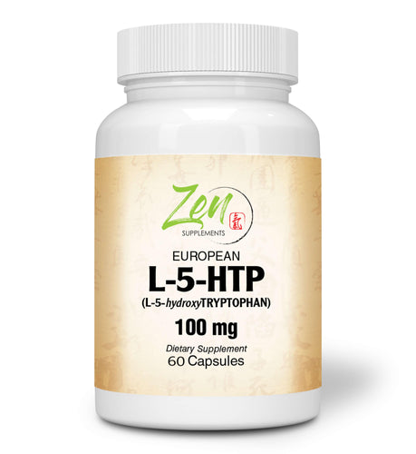 L-5HTP 100mg - With Vitamin C & B-6 - 60 Caps