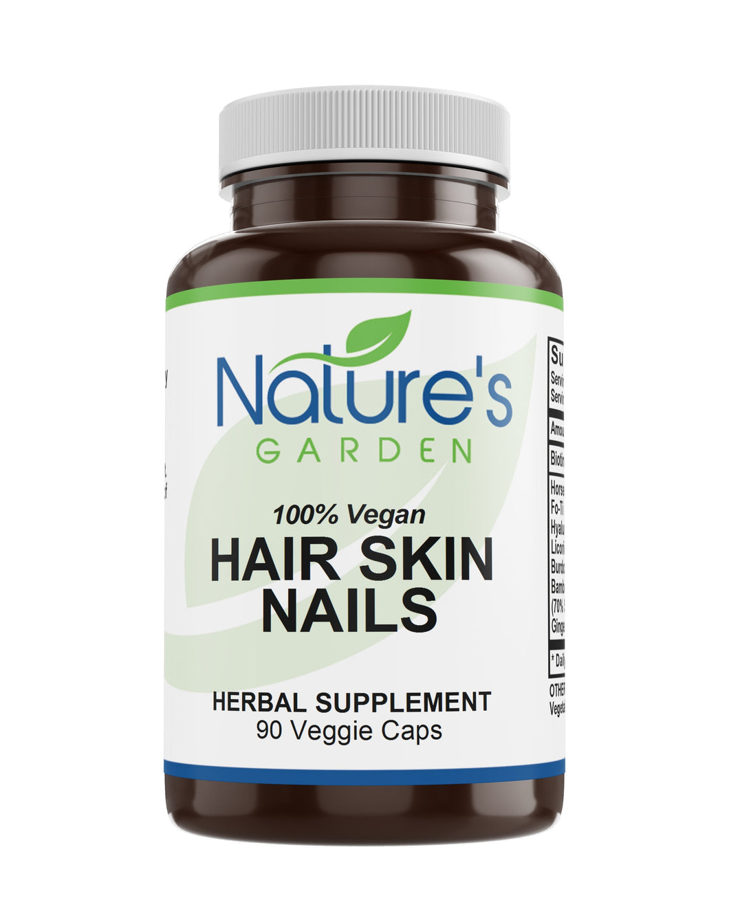 Hair Skin Nails Powder Capsules 90 VegCap
