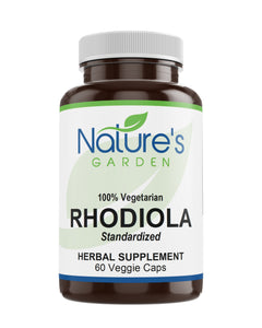 Rhodiola Powder Capsules (3% Rosavins, 1% Salidrosides) 60 VegCap