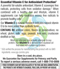 Vitamin E 1,000 IU Plus Mixed Tocopherols Softgels 90 Count