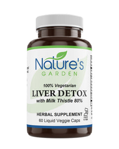 Liver Detox (w/ Milk Thistle) - 60 Liquid Veggie Caps
