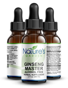 GINSENG MASTER (Alcohol Free) - 2 oz Liquid Herbal Formula
