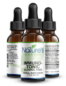 IMMUNO-TONIC (Alcohol Free) - 1 oz Liquid Herbal Formula