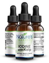 Iodine w/ Kelp - 2 oz Liquid Vitamins - Kosher/Vegan - 1300 Servings - Helps Support Thyroid Health