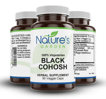 Black Cohosh - 90 Veggie Caps with 500mg Wild Black Cohosh Root