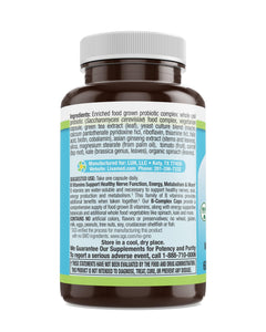 Livamed - B-Complex Veg Caps - Whole Food Essentials   60 Count - Livamed Vitamins