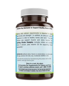 Livamed - Cal-Mag Citrate Complex with Vitamin D3 Veg Tabs 250 Count - Livamed Vitamins