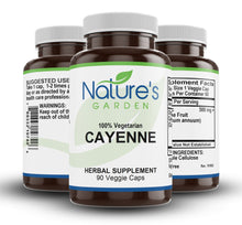 Cayenne   - 90 Veggie Caps with 500mg Organic Cayenne Pepper Powder