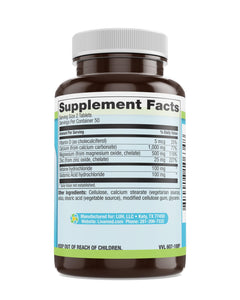 Livamed - Cal-Mag-Zinc with Vitamin D3 Veg Tabs 100 Count - Livamed Vitamins