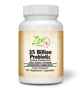 Probiotic with 35 Billion CFU and 8 Strains - 60 Vegcaps