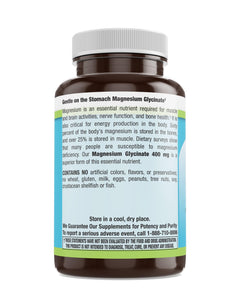 Livamed - Magnesium Glycinate 400 mg Veg Caps - Livamed Vitamins