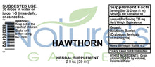Hawthorn - 2 oz Liquid Single Herb