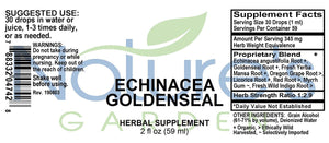 Echinacea-Goldenseal Liquid Extract 2 oz
