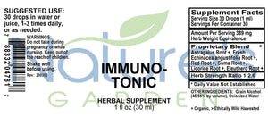Immuno-Tonic/Immuno-Stimulant Liquid Extract 1 oz