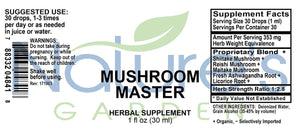 Mushroom Master Liquid Extract 1 oz