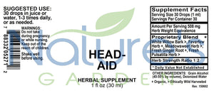HEAD-AID - 1 oz Liquid Herbal Formula