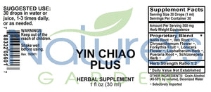 Yin Chiao Plus Liquid Extract 1 oz