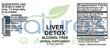 LIVER DETOX (Alcohol Free) - 2 oz Liquid Herbal Formula