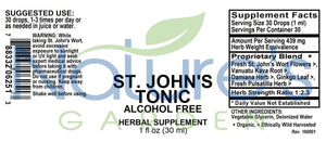 St. John's Tonic /Mood-Aid Alcohol-Free 1 oz