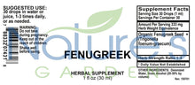 Fenugreek - 1 oz Liquid Single Herb