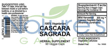 Cascara Sagrada - 90 Veggie Caps