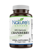 Cranberry - 90 Veggie Caps with 37:1 Cranberry Concentrate Extract