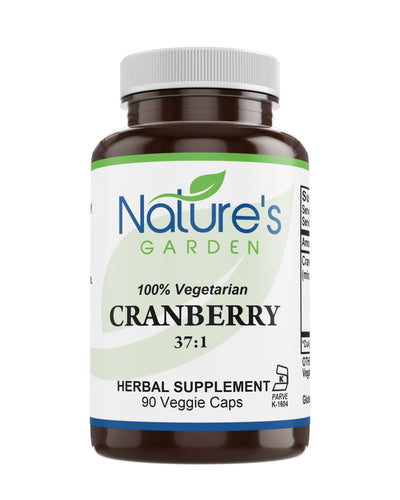 Cranberry - 90 Veggie Caps with 37:1 Cranberry Concentrate Extract