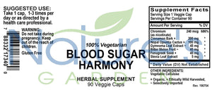 Blood Sugar Harmony  - 90 Veggie Caps