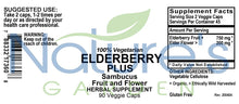 Elderberry Plus (Sambucus)  - 90 Veggie Caps