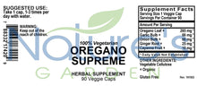 Oregano Supreme (w/ Garlic, Onion, Ginger & Cayenne)  - 90 Veggie Caps