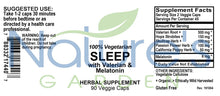 Sleep with Melatonin - 90 Veggie Caps