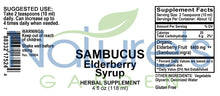 SAMBUCUS ELDERBERRY SYRUP - 4 oz Liquid Herbal Formula IMAGE PROBLEM