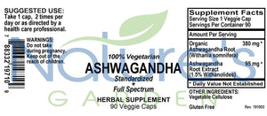 Ashwagandha - 90 Veggie Caps