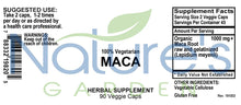 Maca - 90 Veggie Caps with 1000 mg Organic Raw Maca Root