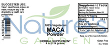 Organic Maca Root Powder - 4 oz Herbal Powder