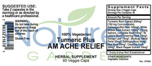 Turmeric Plus AM Ache Relief - 60 Veggie Caps
