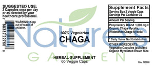 Chaga Capsules 60 VegCap