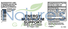 Energy Mushroom Support COG Capsules 60 VegCap