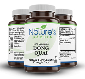 Dong Quai - 90 Veggie Caps with 500mg Organic Dong Quai Root