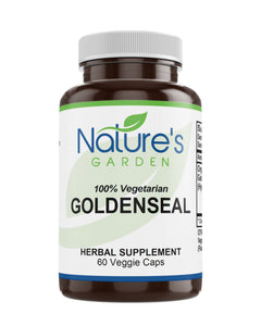 Goldenseal - 60 Veggie Caps with 250mg Organic Goldenseal Root