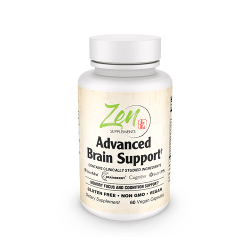 Advanced Brain Support Supplements 60 VegCaps