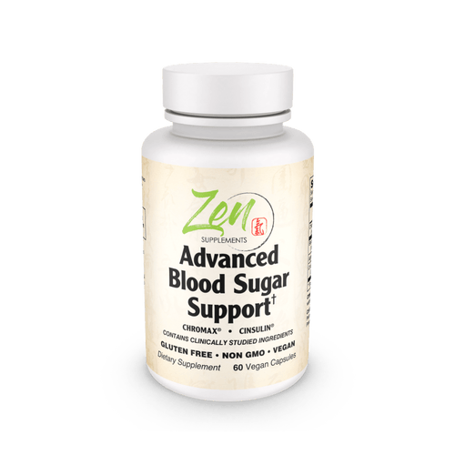 Advanced Blood Sugar Support Supplement - 60caps Glucose Control