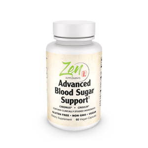 Advanced Blood Sugar Support Supplement - 60caps Glucose Control