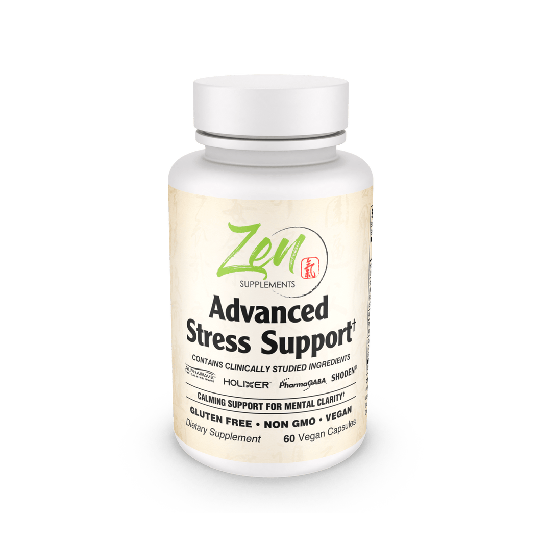 Advanced Stress Support Supplement - Cortisol Management 60VCaps