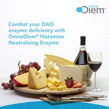 Omne Diem DAO 30,000 HDU - 60 Caps - Histamine Neutralizing Enzyme - Relieve Histamine Intolerance with Diamine Oxidase - The Original Tested DAO Enzyme Supplement