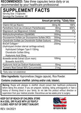 WORLD NUTRITION Flexera Joint Support Supplement | Glucosamine, Chondroitin, OptiMSM, Boswellia, Turmeric, BioCell Collagen II Supports Joint Comfort & Mobility (180 Capsules)
